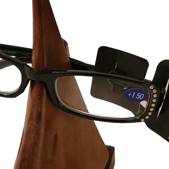 NEW +1.50 Reading Glasses with Plastic Frame & Subtle Bling - Picture 11 of 17